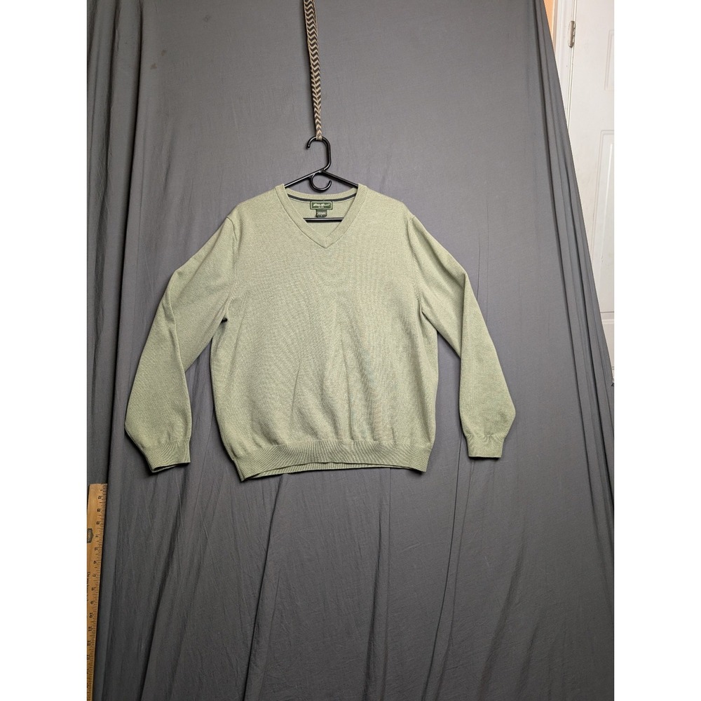 Eddie Bauer  V-neck‎ sweater Men's Size Large